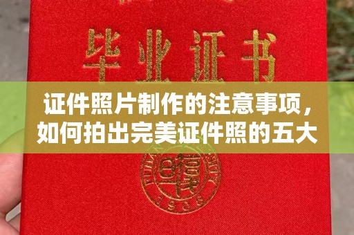 台中证件照片制作的注意事项，如何拍出完美证件照的五大秘诀