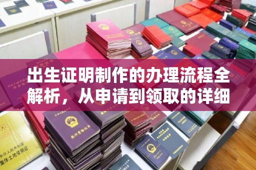 台中出生证明制作的办理流程全解析，从申请到领取的详细指南