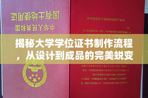 台中揭秘大学学位证书制作流程，从设计到成品的完美蜕变