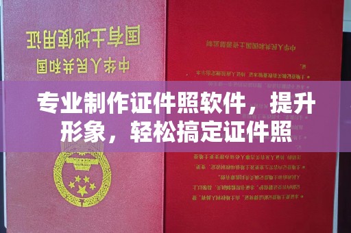 台中专业制作证件照软件，提升形象，轻松搞定证件照