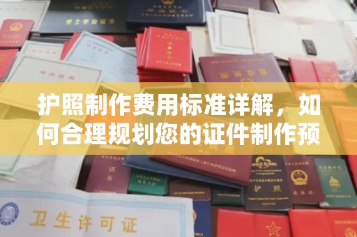 台中护照制作费用标准详解，如何合理规划您的证件制作预算